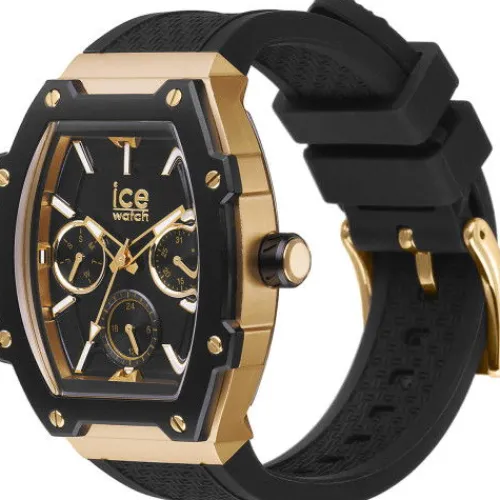 Ice-Watch Silikonarmband-Ice Boliday Black Gold - 022865