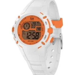 Ice-Watch Silikonarmband-Ice Digit Explorer White Orange - 024002