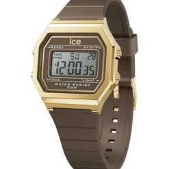 Ice-Watch Silikonarmband-Ice Digit Retro Brown Gold - 023227