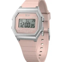 Ice-Watch Silikonarmband-Ice Digit Retro Pink Silver - 023225