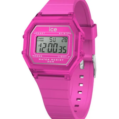 Ice-Watch Silikonarmband-Ice Digit Retro Neon Pink - 022887