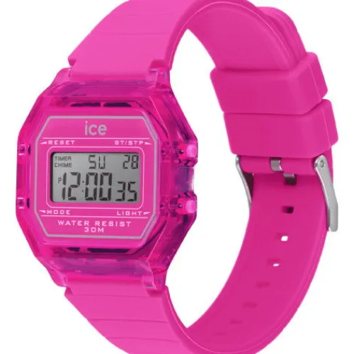 Ice-Watch Silikonarmband-Ice Digit Retro Neon Pink - 022887