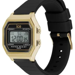 Ice-Watch Silikonarmband-Ice Digit Retro Black Gold - 022064