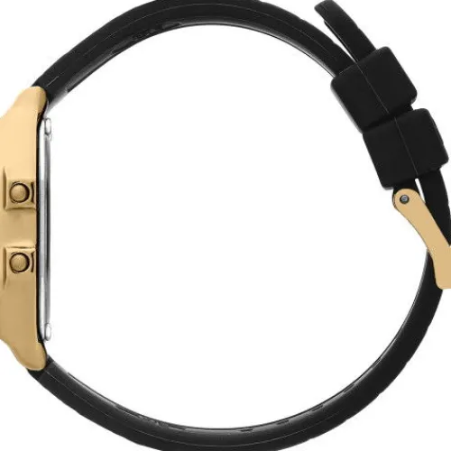 Ice-Watch Silikonarmband-Ice Digit Retro Black Gold - 022064