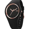 Ice-Watch Silikonarmband-Ice Glam Black Rosegold - 024521