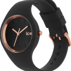 Ice-Watch Silikonarmband-Ice Glam Black Rosegold - 024521