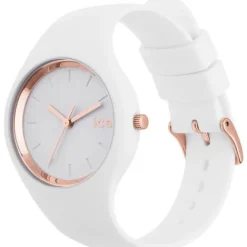 Ice-Watch Silikonarmband-Ice Glam White Rosegold - 024522