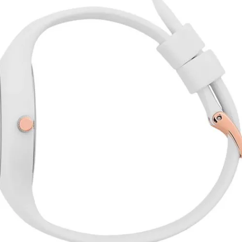 Ice-Watch Silikonarmband-Ice Glam White Rosegold - 024522