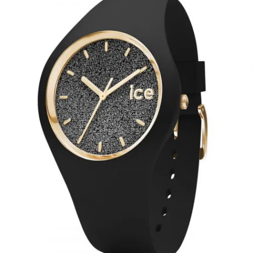 Ice-Watch Silikonarmband-Ice Glitter Black