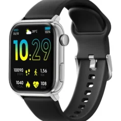 Ice-Watch Silikonarmband-Ice Smart Two 1.96 Silver Black - 022536