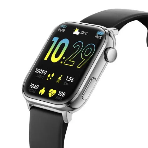 Ice-Watch Silikonarmband-Ice Smart Two 1.96 Silver Black - 022536