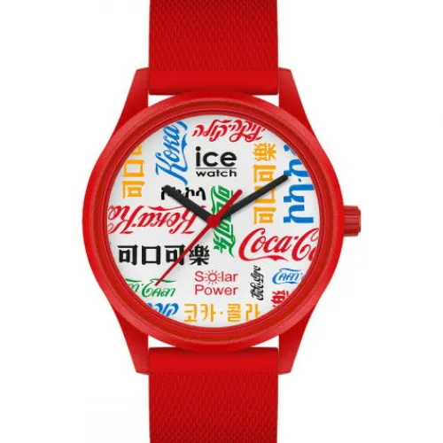 Ice-Watch Silikonarmband-Ice Solar Power Coca Cola Limited Edition - 019620
