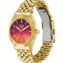 Ice-Watch Metallarmband-Ice Steel Solar Gold Night Pink - 023792