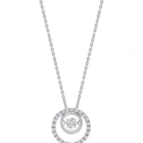 Julie Julsen Halsketten-Dancing Stone Halskette Kreis - JJDNE0567.1