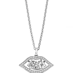 Julie Julsen Halsketten-Dancing Stone Halskette Lips - JJDNE01021.1