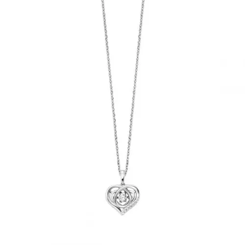 Julie Julsen (Kette mit) Herz-Dancing Stone Halskette Herz - JJDNE1210.1