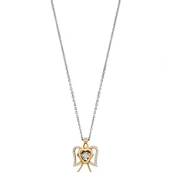 Julie Julsen Halsketten-Dancing Stone Engel Halskette - JJDNE0919.3