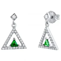 Julie Julsen Ohrringe-Geometrics Dreieck Ohrstecker - JJER0824.1