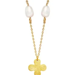 Julie Julsen Halsketten-Halskette Kleeblatt - JJNE01340.3