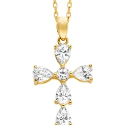 Julie Julsen (Kette mit) Kreuz-Halskette Kreuz - JJNE31039.3W