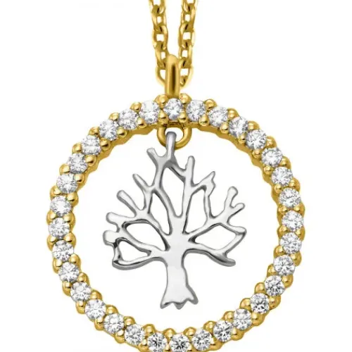 Julie Julsen Halsketten-Halskette Lebensbaum - JJNE0950.31