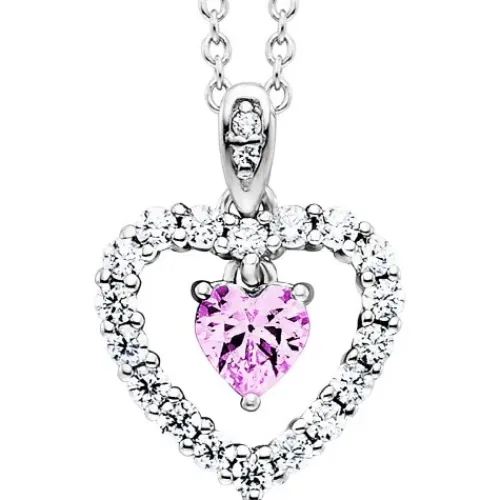 Julie Julsen (Kette mit) Herz-Herz Halskette - JJNE3100.13.1