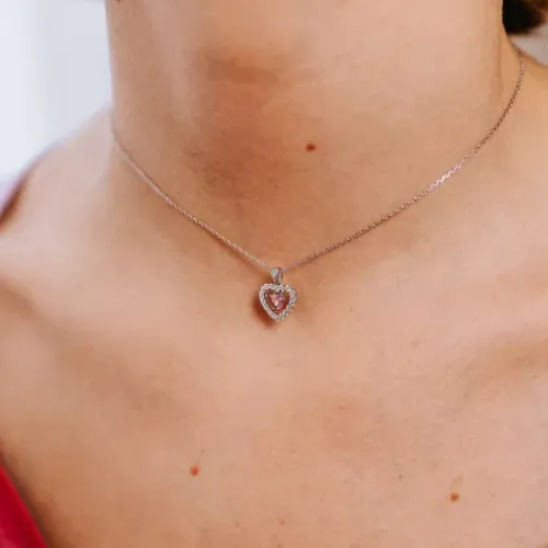 Julie Julsen (Kette mit) Herz-Herz Halskette - JJNE3100.13.1