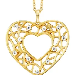 Julie Julsen (Kette mit) Herz-Herz Halskette - JJNE01267.3