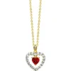 Julie Julsen (Kette mit) Herz-Herz Halskette - JJNE3100.10.3