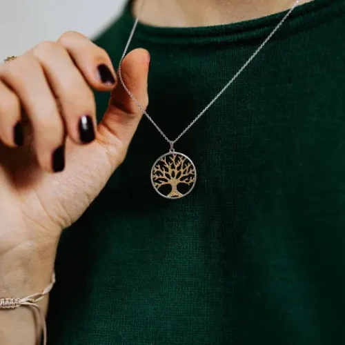 Julie Julsen Halsketten-Lebensbaum Halskette - JJNE01252.13
