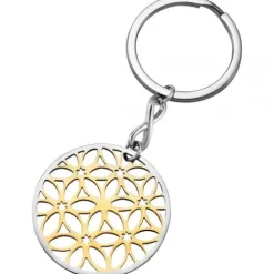 Julie Julsen Schlüsselring-Lebensblume Schlüsselanhänger - JJKR28307SY