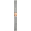 Julie Julsen Uhrenarmbänder-Meshband Silber - EJJWMB4PIN