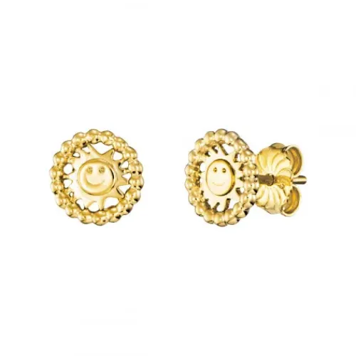 Julie Julsen Ohrringe-Ohrstecker Smiling Sun - JJER01181.3