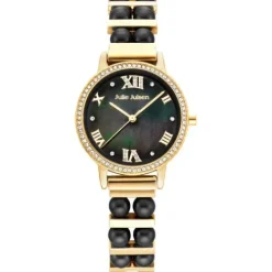 Julie Julsen Metallarmband-Pearls - JJW1502YGMP