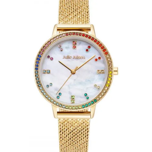 Julie Julsen Metallarmband-Rainbow - JJW2100YGME