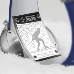 Junghans Lederarmband-1972 Competition FIS Edition Trondheim - 27/4507.00