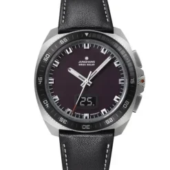 Junghans Lederarmband-1972 Mega Solar - 56/4210.00