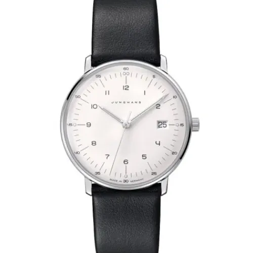 Junghans Lederarmband-max bill Damen - 47/4450.02