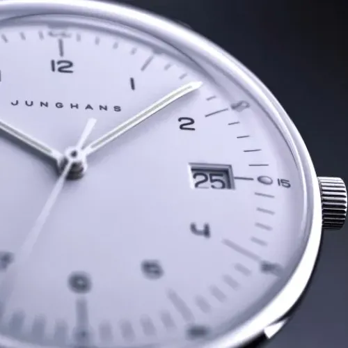 Junghans Lederarmband-max bill Damen - 47/4450.02