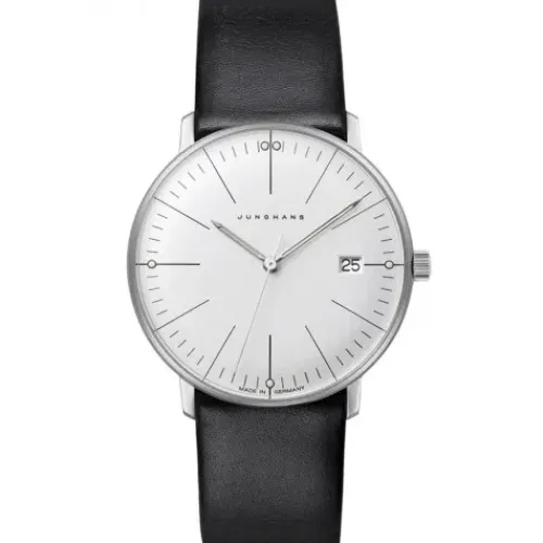 Junghans Lederarmband-max bill Damen - 47/4251.02