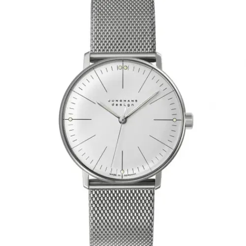 Junghans Metallarmband-max bill Handaufzug - 27/3004.46