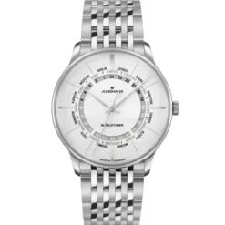 Junghans Metallarmband-Meister Worldtimer - 27/3011.45