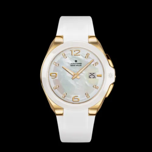 Junghans Silikonarmband-Spektrum Damen - 15/1506.00