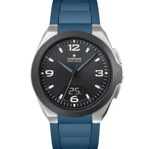 Junghans Silikonarmband-Spektrum Mega Solar - 18/1527.00