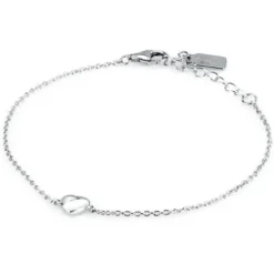 La Petite Story (Kette mit) Herz-Collection Silver Heart Armband - LPS05AWV12