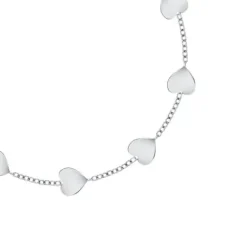 La Petite Story (Kette mit) Herz-Collection Silver Heart Armband - LPS05AWV20