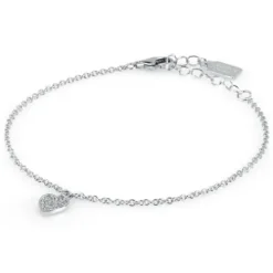 La Petite Story (Kette mit) Herz-Collection Silver Heart Armband - LPS05AWV30