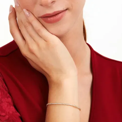 La Petite Story Armbänder-Collection Silver Tennis Armband - LPS05AWV34