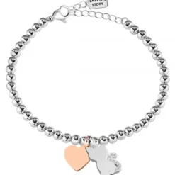 La Petite Story (Kette mit) Herz-Dog & Kitty Armband - LPS05AQI09