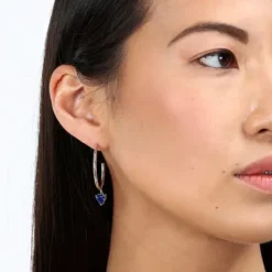 La Petite Story (Kette mit) Herz-Einzel Ohrring - LPS02AQM29